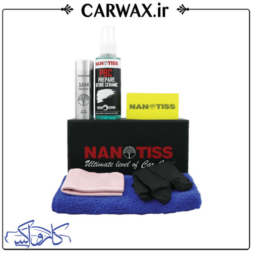 کیت پوشش نانو سرامیک خودرو نانوتیس Nanotiss 10H Ceramic Coating