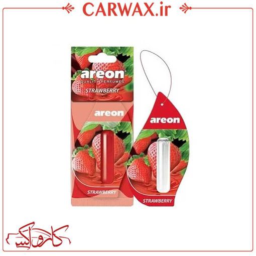 خوشبو کننده خودرو توت فرنگی آرئون مدل لیکوید Areon Liquid Strawberry 5ml