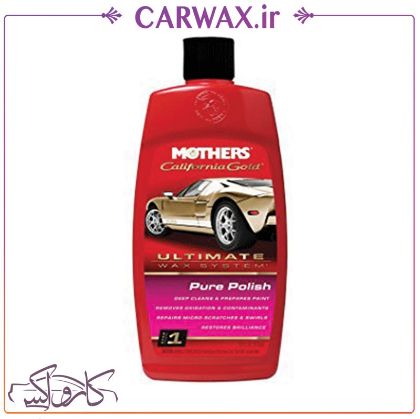 Mothers California Gold Pure Polish 473 ml پولیش زبر 473 میل مرحله 1 مادرز