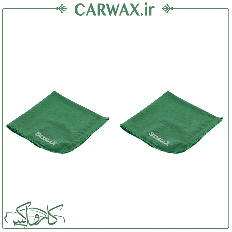 تصویر  دستمال میکروفایبر نرم 40*40 سوناکس Sonax  Microfiber Cloths Pkg/2