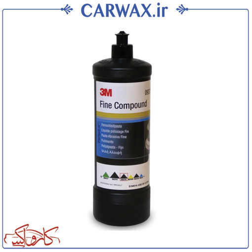 پولیش نیمه زبر (متوسط) یک لیتری تری ام 9375 3M Fine Compound Polish 1L