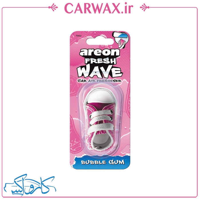 تصویر  خوشبو کننده خودرو آدامس بادکنکی آرئون مدل فرش ویو  Areon Fresh Wave Bubble Gum