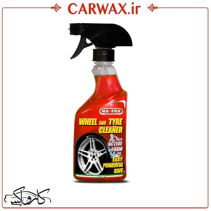 نمایش جزئیات برای فوم تمیز کننده رینگ و لاستیک مفرا Mafra Wheel & Tyre Cleaner تصویر فوم تمیز کننده رینگ و لاستیک مفرا Mafra Wheel & Tyre Cleaner