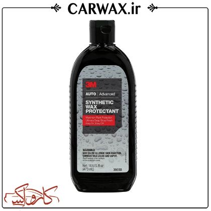 تصویر  واکس مایع براق کننده مخصوص بدنه خودرو تری ام 3M Synthetic Wax Protectant