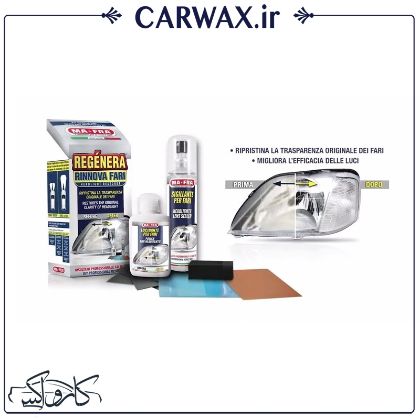 کیت پولیش و ترمیم کننده چراغ مفرا Mafra Headlight Kit کیت پولیش و ترمیم کننده چراغ مفرا Mafra Headlight Kit