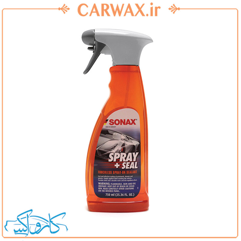 اسپری واکس و آبگریز بدنه خودرو سوناکس Sonax Touchless Spray + Seal