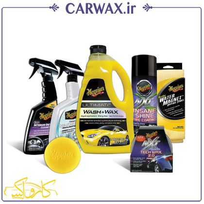 پکیج کامل مراقبتی و زیبایی خودرو مگوایرز Meguiars Interior & Exterior Car Care پکیج کامل مراقبتی و زیبایی خودرو مگوایرز Meguiars Interior & Exterior Car Care