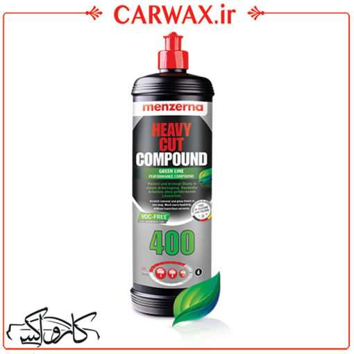 پولیش زبر یک لیتری سبز 400 منزرنا Menzerna Heavy Cut Compound 400 Green 1L