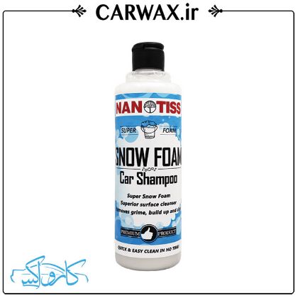 شامپو فوم نیم لیتری نانوتیس Nanotiss Snow Foam