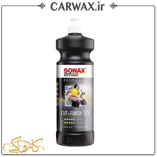 پولیش تک مرحله ای یک لیتری کات اند فینیش سوناکس Sonax Car Polish Profiline Cut & Finish 1L