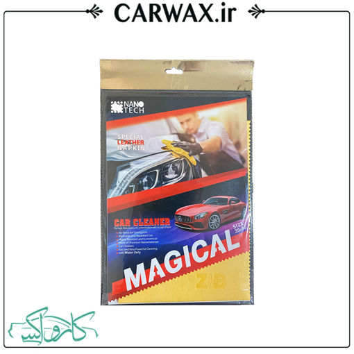 دستمال میکروفایبر جادویی شیشه 35*40 زد اند بی Magical Z&B