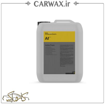شامپو پر کف 10 کیلوگرمی کوکمی مخصوص شستشوی بدنه خودرو Koch Chemie Af Active Foam شامپو پر کف 10 کیلوگرمی کوکمی مخصوص شستشوی بدنه خودرو