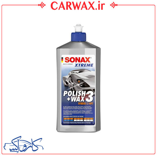 پولیش واکس نیم لیتری اکستریم هایبرید سوناکس Sonax Xtreme Hybrid Polish Wax 3 500 ml