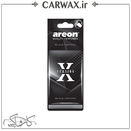 خوشبو کننده خودرو کارتی بلک کریستال آرئون ایکس ورژن Areon X Version Black-Crystal