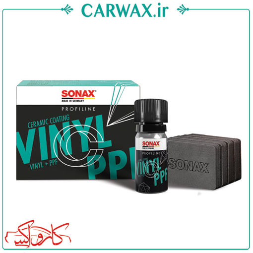 پوشش محافظتی سرامیکی مخصوص کاور خودرو و PPF سوناکس Sonax Ceramic Coating Vinyl+ ppf