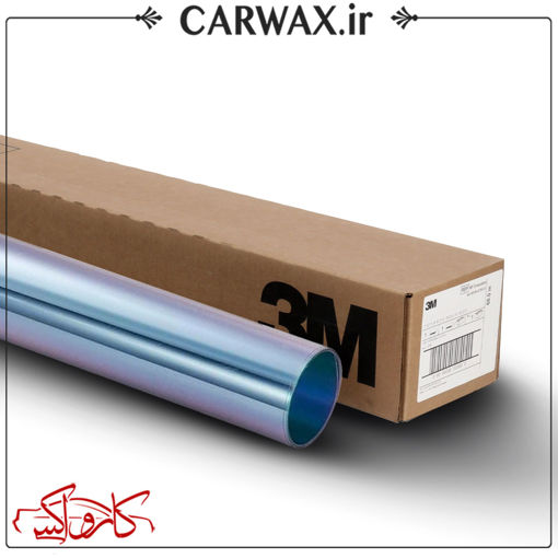 شیشه دودی خودرو تک لایه تم آبی تری ام 3M متراژ  30 متر