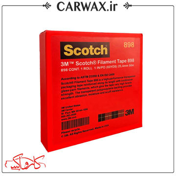 چسب نواری صنعتی اسکاچ تری ام  Scotch Filament Tape 898 3M