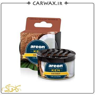 تصویر  خوشبو کننده خودرو کنسروی نارگیل آرئون کن Areon Ken Coconut