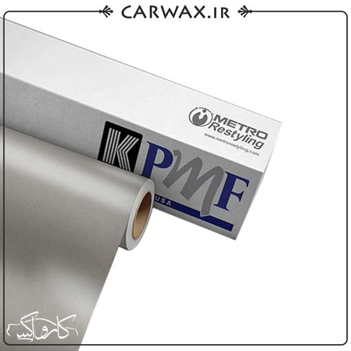 کاور رنگی بدنه خودرو تیتانیوم نقره ای مات کی پی ام اف KPMF Matte Iced Silver Titanium K75501