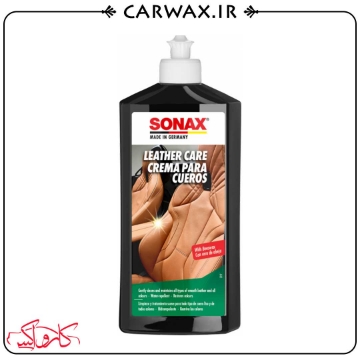 لوسیون و تمیز کننده چرم سوناکس Sonax Leather care Lotion 500ml