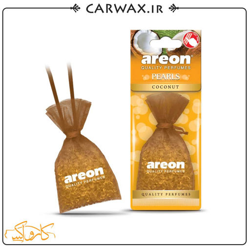 خوشبو کننده خودرو نارگیل آرئون پیرلس Areon Pearls Coconut