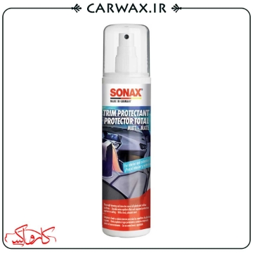 واکس، محافظ و مات کننده سطوح پلاستیکی داخل و بیرون سوناکس Sonax Trim Protectant Matt