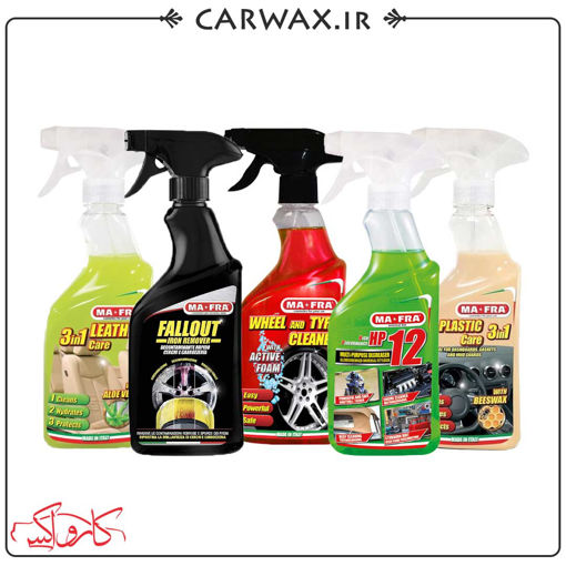 پکیج تمیزکننده و مراقبتی خودرو مفرا Mafra Car Care Kit