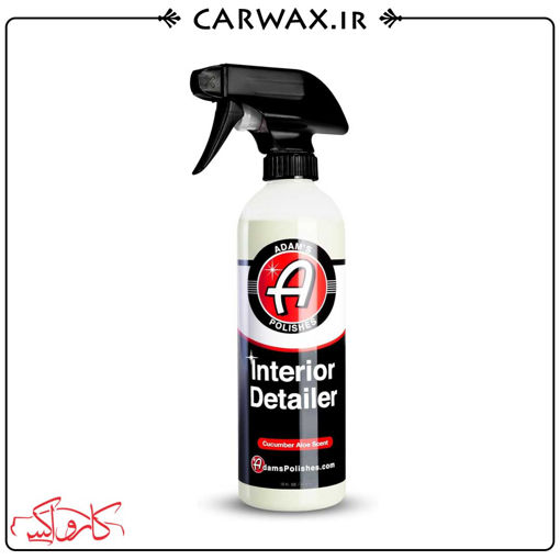 اسپری داخل شوی و آنتی باکتریال با رایحه خیار و آلوورا 473 میل آدامز Adams Microban Interior Detailer Cucumber Aloe