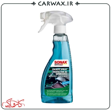 اسپری واکس و محافظ داشبورد کاکپیت رایحه اسپرت مات سوناکس Sonax Cockpit Sport Fresh 500ml
