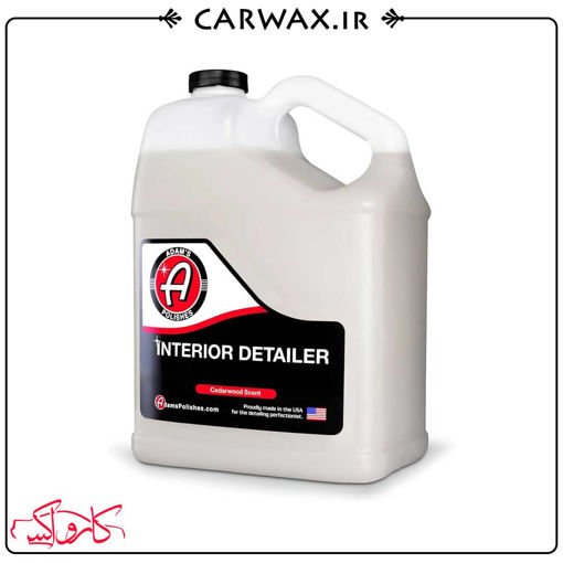 مایع داخل شوی و آنتی باکتریال با رایحه چوب سدر آدامز Adams Microban Interior Detailer Cedarwood Gallon 3.8 L