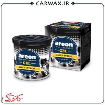خوشبو کننده خودرو کنسروی بلک کریستال آرئون ژل Areon Gel Black Crystal