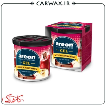 خوشبو کننده خودرو کنسروی سیب و دارچین آرئون ژل Areon Gel Apple & Cinnamon