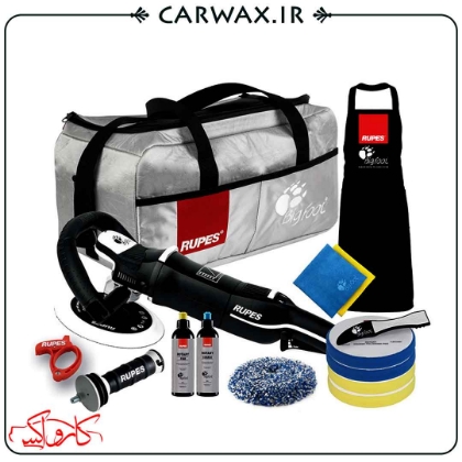 پک کامل دستگاه پولیش روتاری سایز 19 روپس Rupes LH19E/DLX Polisher