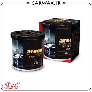 خوشبو کننده خودرو کنسروی لوکس گلد آرئون ژل Areon Gel Sport Lux Gold