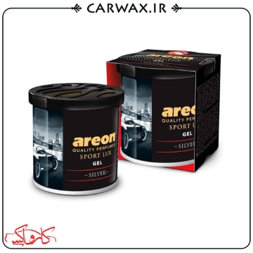 خوشبو کننده خودرو کنسروی سیلور آرئون ژل Areon Gel Sport Lux Silver