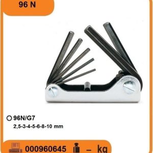 ست آلن چاقویی شش گوش هفت پارچه بتا ایتالیا