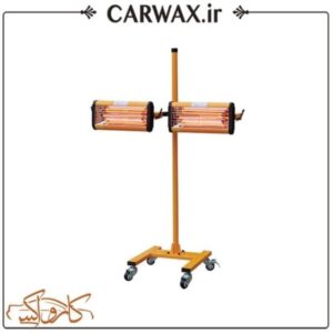 پنل خشک کن اینفرارد موضعی رنگ بدنه خودرو دو پنل مادون قرمز هورنت Hornet Infrared Paint Drying Lamp