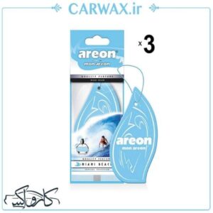 خوشبو کننده خودرو کارتی سواحل میامی آرئون مون Areon Mon Miami Beach