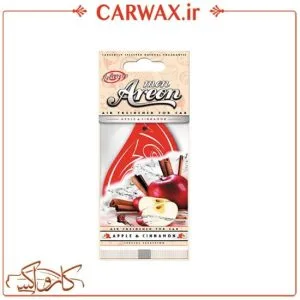 خوشبو کننده خودرو کارتی سیب و دارچین آرئون مون Areon Mon Apple and Cinnamon