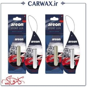 خوشبو کننده خودرو قطره ای (مایع) کربن آرئون لیکوید لوکس بسته 2 عددی Areon Lux Liquid Carbon