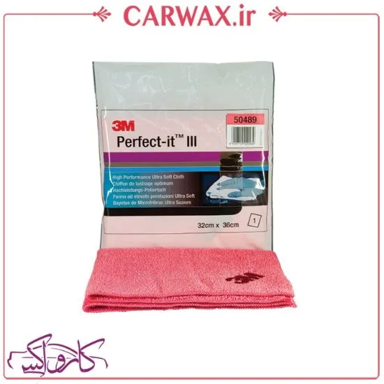 0000986_-3236-3m-polish-rosa-ultra-soft-polishing-cloth_550 دستمال میکروفایبر 32*36 دیتیلینگ خودرو تری ام 3M Polish Rosa Ultra Soft Polishing Cloth - Image 1