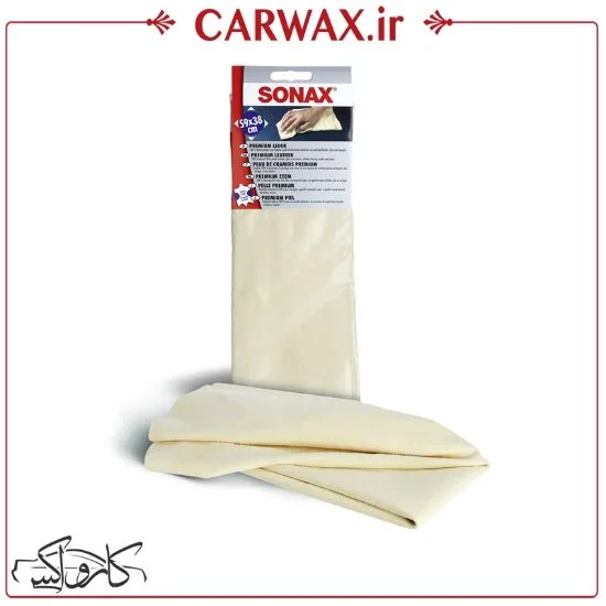 دستمال میکروفایبر جادویی 38*59 سوناکس Sonax Premium Leather - Image 1