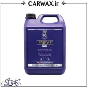 شامپو سرامیک خنثی و فوم سطح مشکی و کاور شده بدنه خودرو گالنی 4.5 لیتری لابوکاسمتیکا Labocosmetica Neve Shampoo 4.5L