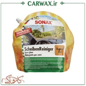 شیشه شوی پاکتی سوناکس با رایحه استوایی Sonax Pocket Screen wash Tropical Sun 3 litr