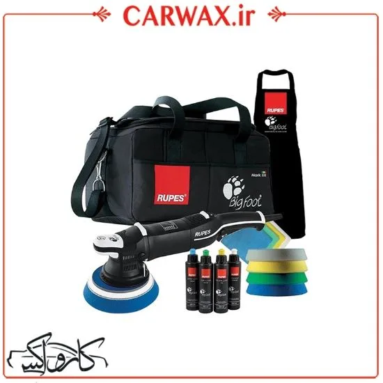 پک کامل دستگاه پولیش اوربیتال مارک سه سایز 21 روپس Rupes LHR21MarkIII/DLX Polisher - Image 1