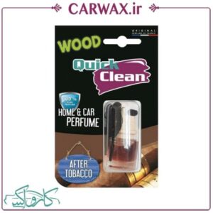 خوشبو کننده آویز چوبی کوئیک کلین Quick Clean Wood After tobacco