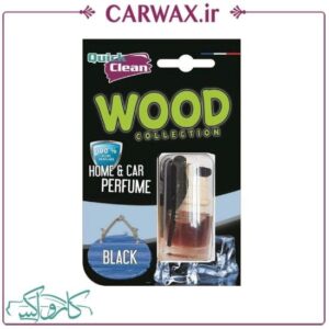 خوشبو کننده آویز چوبی کوئیک کلین Quick Clean Wood Black