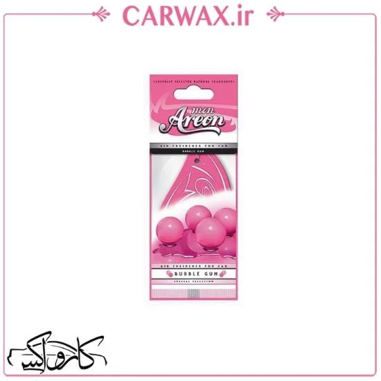 0001729_-areon-mon-bubble-gum_550 خوشبو کننده خودرو کارتی آدامس بادکنکی آرئون مون Areon Mon bubble Gum - Image 1