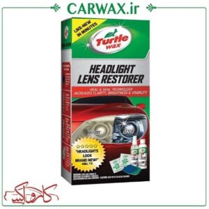 پک کامل پولیش و ترمیم چراغ ترتل واکس Turtle Wax Headlight Lens Restorer Kit
