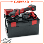 پک کامل دستگاه پولیش روتاری شارژی (بی سیم) آیبرید فلکس Flex PE-150 Cordless Rotary Polisher 5.0 Set